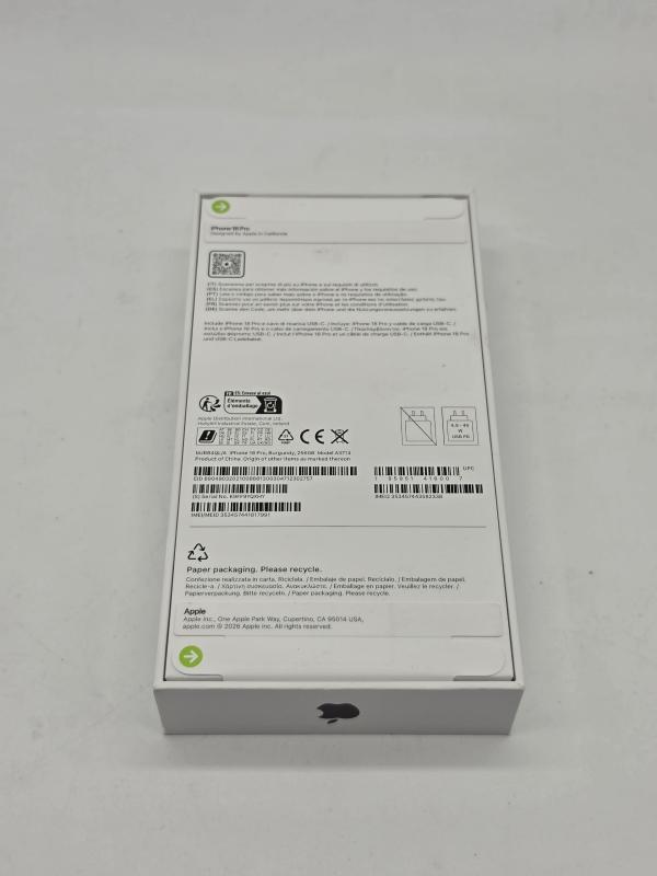 IPHONE 18 PRO 256 GB BURGUNDY