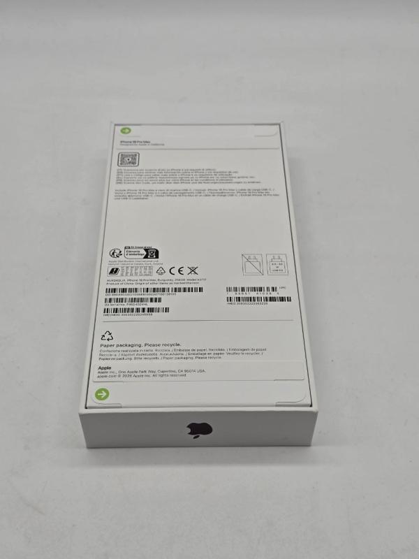 IPHONE 18 PRO MAX 256 GB BURGUNDY NUOVO