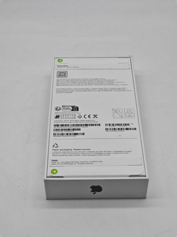 IPHONE 18 PRO 512 GB NERO