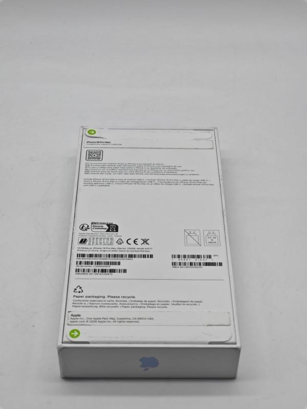 IPHONE 18 PRO MAX 256 GB GLACIER NUOVO
