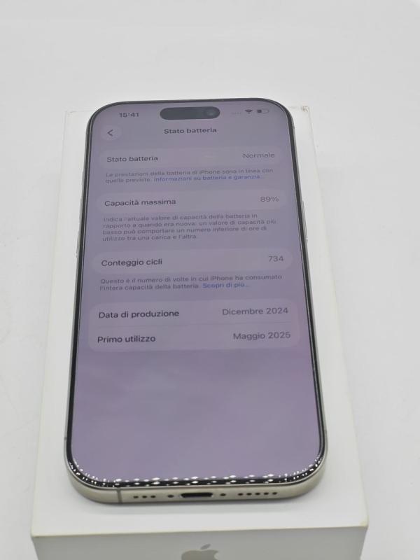 IPHONE 16 PRO 128 GB TITANIO NATURALE